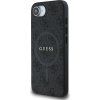 Guess PU kožené pouzdro s MagSafe pro iPhone 16e - černé