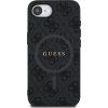 Guess PU kožené pouzdro s MagSafe pro iPhone 16e - černé