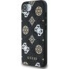 Puzdro Guess PU 4G Peony s MagSafe pre iPhone 16e - čierne