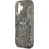 Puzdro Guess MagSafe s pythonovým vzorom pre iPhone 17 - čierne