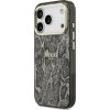 Pouzdro Guess MagSafe s pythonovým vzorem pro iPhone 17 Pro - černé