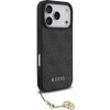 Pouzdro Guess 4G Charms Collection MagSafe pro iPhone 17 Pro - černé