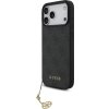 Pouzdro Guess 4G Charms Collection MagSafe pro iPhone 17 Pro Max - černé