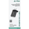 iPEAX ADAPTÉR OTG USB-C / USB-A (samica) ČIERNY