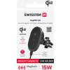 MAGNETICKÝ DRŽIAK DO VENTILÁCIE AUTA SWISSTEN MagRide S BEZDRÔTOVÝM NABÍJANÍM Qi2 15W (kompatibilný s MagSafe)
