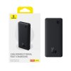 Powerbanka Baseus Airpow Lite 10000mAh 15W s kabelem Baseus Simple USB-C 30 cm - černá