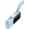 Powerbanka Baseus Qpow Pro+ 22,5 W 10 000 mAh s USB-C - modrá