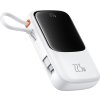 Powerbanka Baseus Qpow Pro+ 22,5 W 10 000 mAh USB-C - bílá