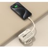 Powerbanka Dudao K14 10000mAh s káblom USB-C / Lightning - béžová