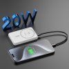 Bezdrátová powerbanka Dudao K14S s USB-A / USB-C / MagSafe 20W 5000mAh - bílá