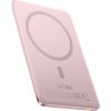 Baseus PicoGo AM41 5000mAh 20W ultratenká powerbanka MagSafe kompatibilní s Baseus Simple USB-C 60W 30cm kabelem - růžová