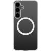 Puzdro AmazingThing Minimal Mag s magnetickým krúžkom pre Samsung Galaxy S25 – priehľadné