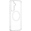 Pouzdro AmazingThing Minimal Mag s magnetickým kroužkem pro Samsung Galaxy S25 - průhledné