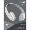 Bezdrôtové slúchadlá CELLULARLINE PERFECTIO, AQL® certifikácia, moderný dizajn, biela