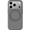 Pouzdro AmazingThing Cloudie pro iPhone 17 Pro Max se stojánkem - šedé
