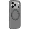 Pouzdro AmazingThing Cloudie pro iPhone 17 Pro Max se stojánkem - šedé