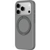 Pouzdro AmazingThing Cloudie pro iPhone 17 Pro Max se stojánkem - šedé