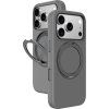 Pouzdro AmazingThing Cloudie pro iPhone 17 Pro Max se stojánkem - šedé