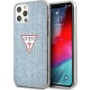 Guess GUHCP12LPCUJULLB Pevný kryt na iPhone 12 Pro Max 6,7" modrý/svetlomodrý, kolekcia džínsov