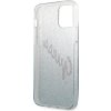 Guess GUHCP12SPCUGLSBL pevný kryt pre iPhone 12 mini 5,4" modro/modrý s trblietavým gradientným písmom