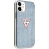 Guess GUHCP12SPCUJULLB Pevný kryt na iPhone 12 mini 5,4" modrý/svetlomodrý Jeans Collection