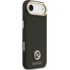 Pouzdro Guess Grained Strass Logo MagSafe pro iPhone Air - černé