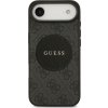 Pouzdro Guess 4G Circle Classic Logo MagSafe pro iPhone Air - černé