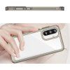 Kryt Outer Space pro Samsung Galaxy A56 s flexibilním rámem - poloprůhledný, černý