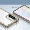 Kryt Outer Space pro Samsung Galaxy A56 s flexibilním rámem - poloprůhledný, černý