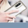 Kryt Outer Space pro Samsung Galaxy A56 s flexibilním rámem - poloprůhledný, černý
