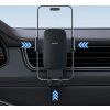 Držiak do auta Baseus Metal Age 3, Gravity, do vetracieho otvoru - čierny