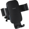 Držiak do auta Baseus Metal Age 3, Gravity, do vetracieho otvoru - čierny