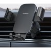 Držiak do auta Baseus Metal Age 3, Gravity, do vetracieho otvoru - čierny