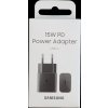 Nabíjačka Samsung EP-T1510NBEGEU 15W PD USB-C AFC do siete – čierna