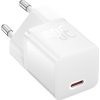Miniaturní nástěnná nabíječka Baseus GaN5 30W USB-C - bílá
