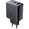 Nabíječka Acefast do zásuvky USB typu C / USB 32W, PPS, PD, QC 3.0, AFC, FCP černá (A5 černá)