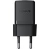 Nabíjačka do steny Baseus Palm 1C 20W (s káblom Baseus Mini White USB-C 60W (20V/3A) 1m) - čierna