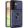 Hybridní pancéřovaný kryt Camshield pro Xiaomi POCO C65 / Redmi 13C s krytem kamery - modrý
