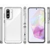 Kryt Outer Space pro Samsung Galaxy A26 s flexibilním rámem - průhledný