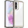 Kryt Outer Space pro Samsung Galaxy A26 s flexibilním rámem - poloprůhledný, černý