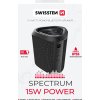 BLUETOOTH REPRODUKTOR SWISSTEN SPECTRUM 15 W ČERNÝ