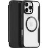 Pouzdro Dux Ducis Skin X Pro pro iPhone 16 Pro Max s MagSafe a Flipem - černé