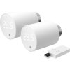 Termostatická hlavica Shelly BLU TRV, WiFi/Bluetooth (2 kusy s riadiacou jednotkou)