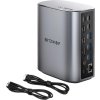 Blitzwolf BW-TH15 17v1 Dokovacia stanica 2xHD+DP+4xC+3xUSB 3.0+USB 3.1+C 3.2+C PD+RJ45+micro SD+SD+3,5mm Audio