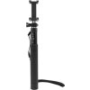 Teleskopický selfie stick FIXED v luxusnom hliníkovom prevedení, 3,5 mm jack, čierny