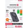 SWISSTEN POWER BANK MagSafe Qi2 10000 mAh 15W S INTEGROVANÝM KÁBLOM USB-C ČIERNA