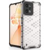 Průhledný pancéřový kryt s gelovým rámečkem Honeycomb pro Realme C31