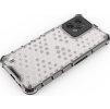 Průhledný pancéřový kryt s gelovým rámečkem Honeycomb pro Realme C31