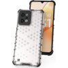 Průhledný pancéřový kryt s gelovým rámečkem Honeycomb pro Realme C31