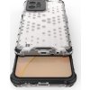 Průhledný pancéřový kryt s gelovým rámečkem Honeycomb pro Realme C31